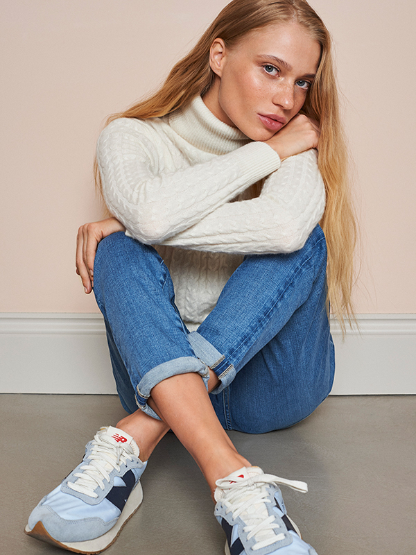 Designer boyfriend jeans